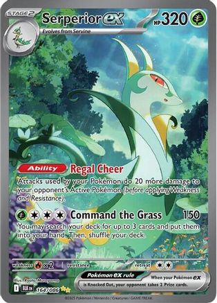 Serperior ex - 164/086 (Holofoil)