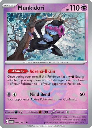 Munkidori (Master Ball Pattern) (Holofoil)