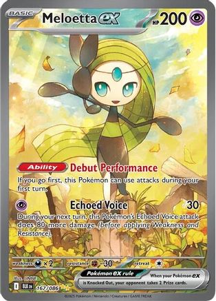 Meloetta ex - 167/086 (Holofoil)