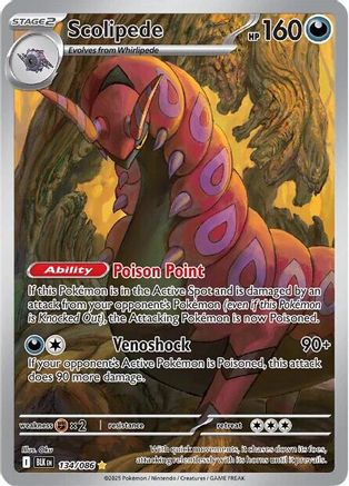 Scolipede - 134/086 (Holofoil)