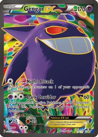 Gengar EX (114 Full Art) (Holofoil)