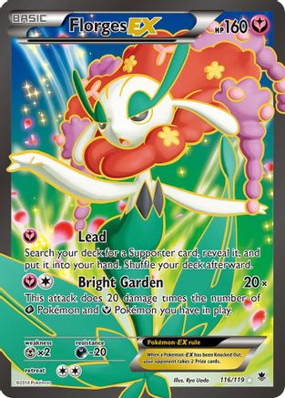 Florges EX (116 Full Art) (Holofoil)