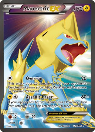 Manectric EX (113 Full Art) (Holofoil)
