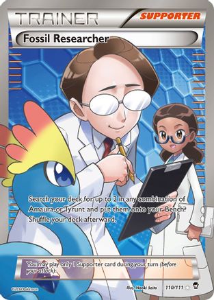 Fossil Researcher (110 Full Art) (Holofoil)