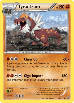 Tyrantrum (Reverse Holofoil)