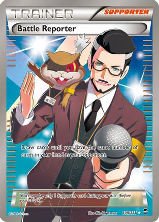 Battle Reporter (109 Full Art) (Holofoil)