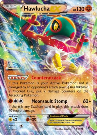 Hawlucha EX (Holofoil)