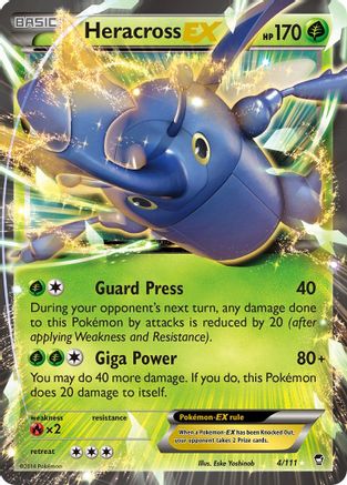 Heracross EX (Holofoil)