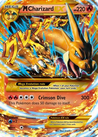 M Charizard EX (Y) (Secret) (Holofoil)