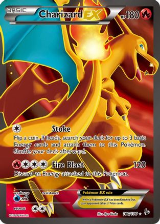 Charizard EX (100 Full Art) (Holofoil)