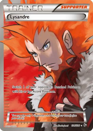 Lysandre (104 Full Art) (Holofoil)