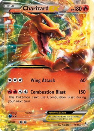 Charizard EX (12) (Holofoil)
