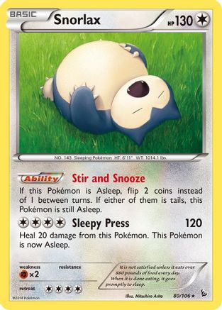 Snorlax (Reverse Holofoil)