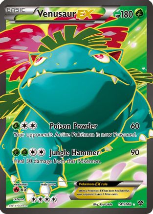 Venusaur EX (141 Full Art) (Holofoil)
