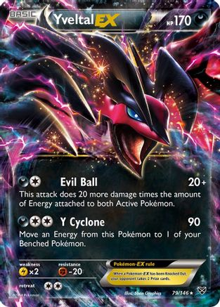Yveltal EX (Holofoil)