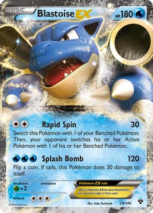 Blastoise EX (Holofoil)