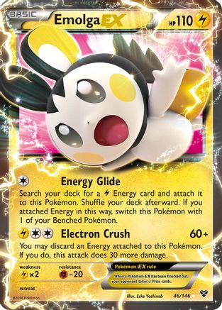 Emolga EX (Holofoil)