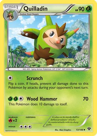 Quilladin (Reverse Holofoil)