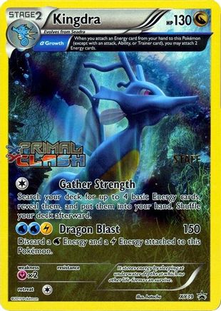 Kingdra - XY39 (Prerelease) [Staff] (Holofoil)