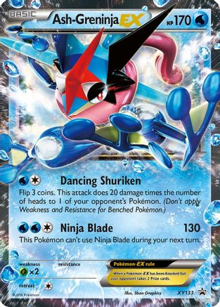 Ash-Greninja EX - XY133 (Holofoil)