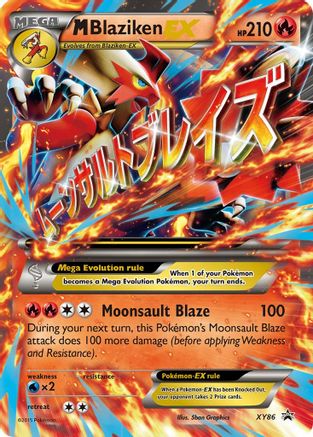 M Blaziken EX (Holofoil)