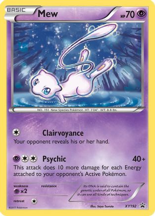 Mew - XY192 (Holofoil)