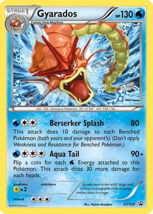 Gyarados - XY109 (Holofoil)