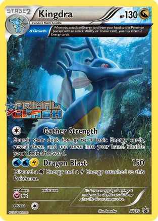 Kingdra - XY39 (Prerelease) (Holofoil)
