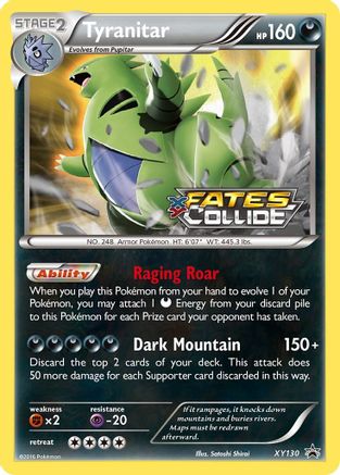 Tyranitar (Prerelease) (Holofoil)