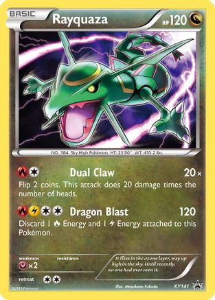 Rayquaza - XY141 (Holofoil)