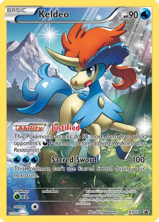Keldeo - XY118 (Holofoil)