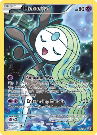 Meloetta - XY120 (Holofoil)