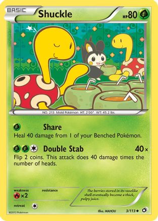 Shuckle (Reverse Holofoil)