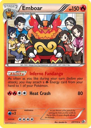 Emboar (Reverse Holofoil)