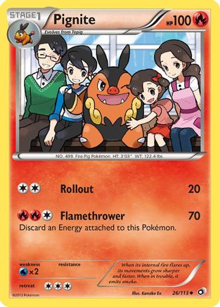 Pignite (Reverse Holofoil)