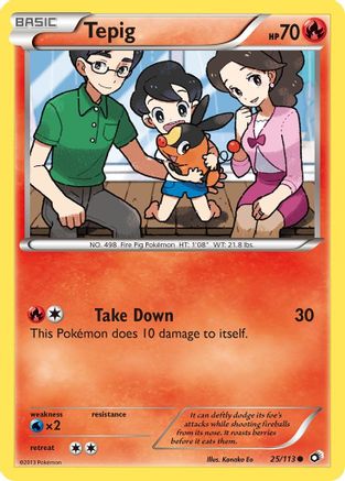 Tepig (Reverse Holofoil)
