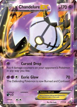 Chandelure EX (Holofoil)
