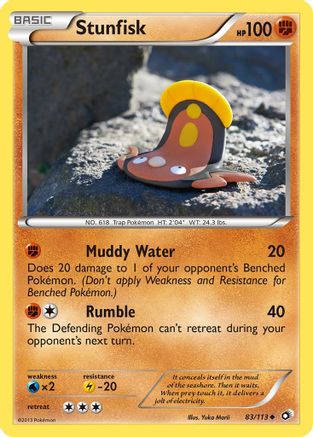 Stunfisk (Reverse Holofoil)