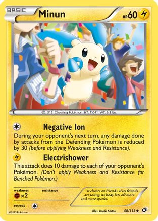 Minun (Reverse Holofoil)