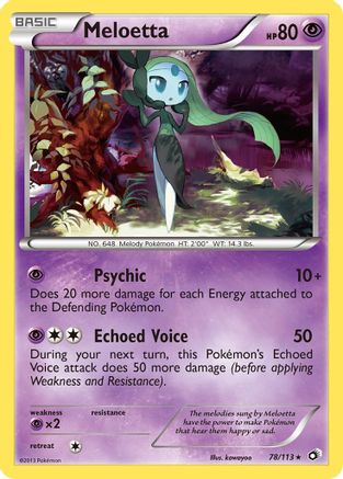 Meloetta (78) (Holofoil)