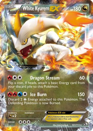 White Kyurem EX (Holofoil)
