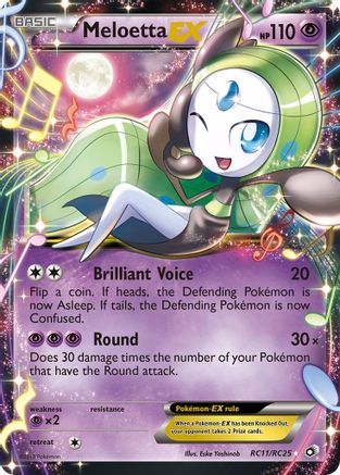Meloetta EX (Holofoil)