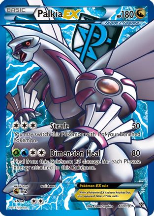 Palkia EX (Team Plasma) (100 Full Art) (Holofoil)
