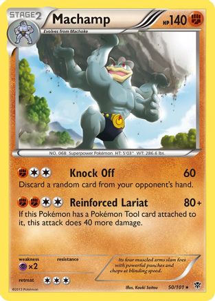 Machamp (50) (Reverse Holofoil)