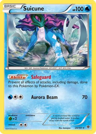 Suicune (Reverse Holofoil)