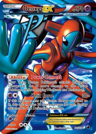 Deoxys EX (Team Plasma) (Full Art) (Holofoil)