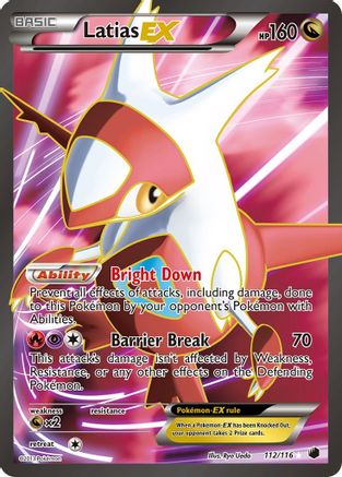 Latias EX (112 Full Art) (Holofoil)