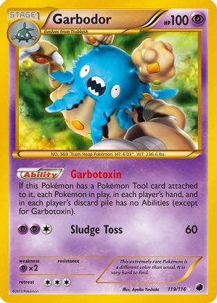 Garbodor (119 Secret Rare) (Holofoil)