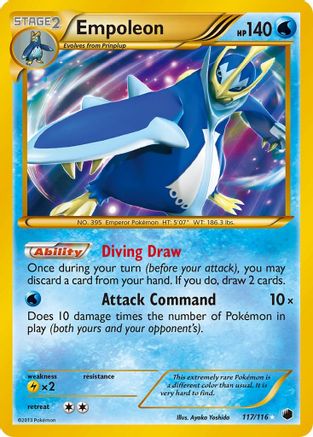 Empoleon (117 Secret Rare) (Holofoil)
