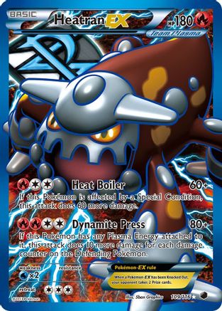 Heatran EX (Team Plasma) (Full Art) (Holofoil)